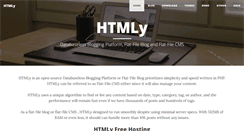 Desktop Screenshot of htmly.com