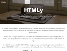 Tablet Screenshot of htmly.com
